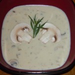 Kreminė grybų sriuba